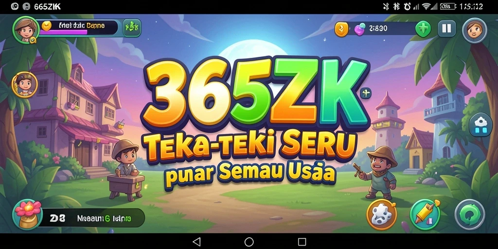Tampilan gameplay 365ZK dengan teka-teki yang menantang.