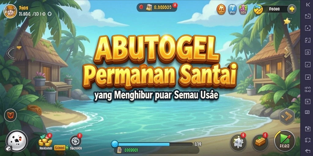 Tangkap momen seru dari gameplay ABUTOGEL yang menyenangkan.