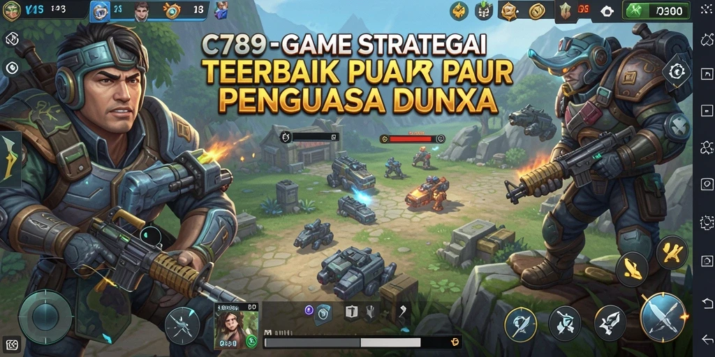 Tampilan gameplay C789 yang mendebarkan dan strategis.