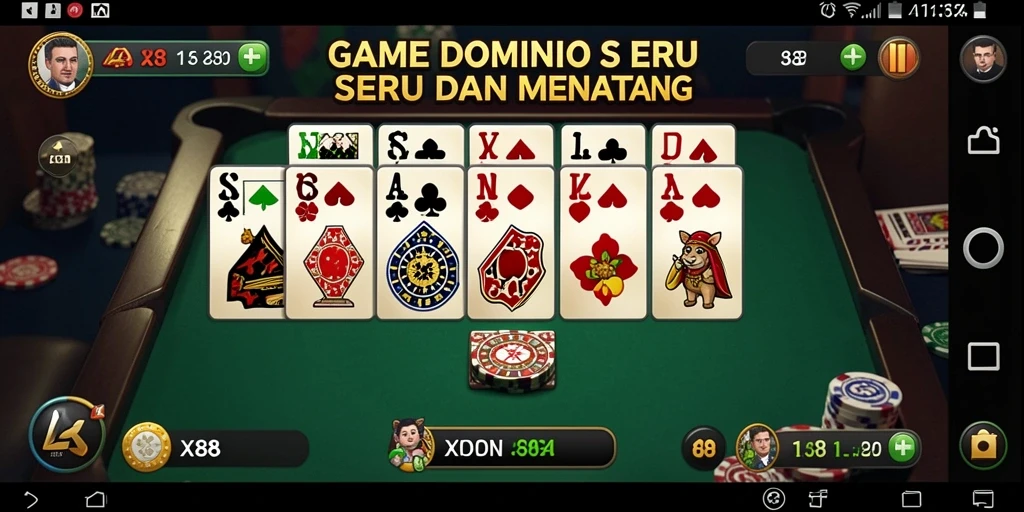 Tampilan gameplay seru dan menarik dari X88.